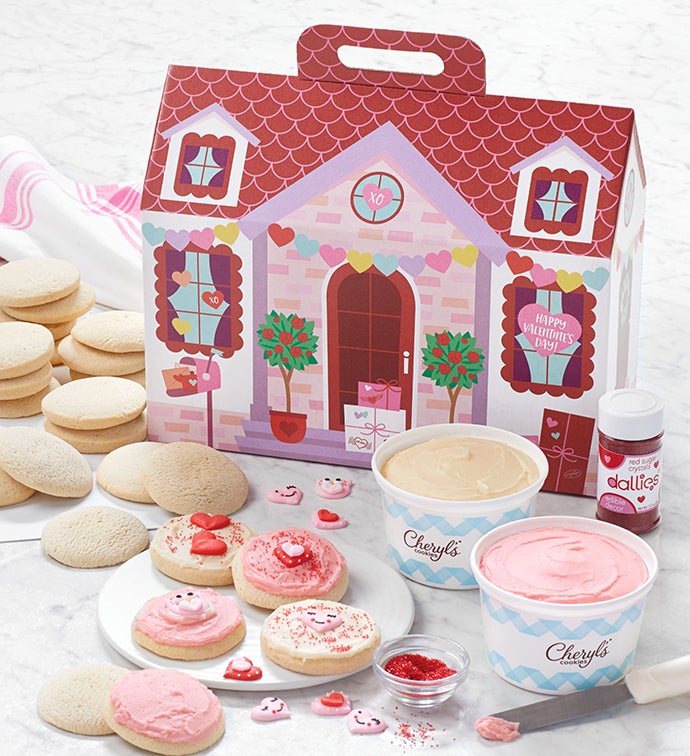 Valentine’s Day Cut-out Cookie Decorating Kit
